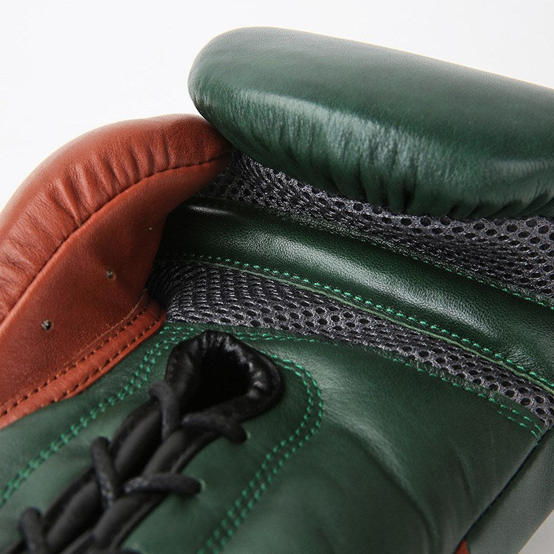 Hand Dyed Tire Leather Handmade Gloves